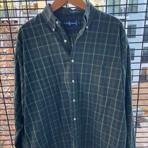 Vintage Polo By Ralph Lauren Button Down w/ Front Pocket